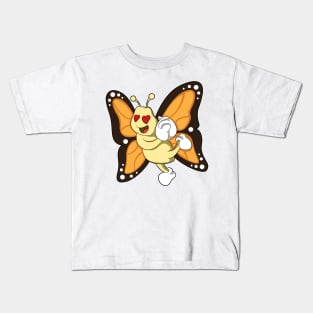 Butterfly with Heart Kids T-Shirt